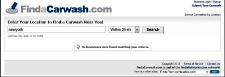 nearest car wash center